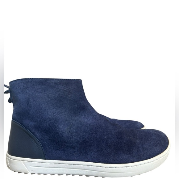 Birkenstock Myra Suede Leather Navy Booties size 6 - Picture 1 of 16